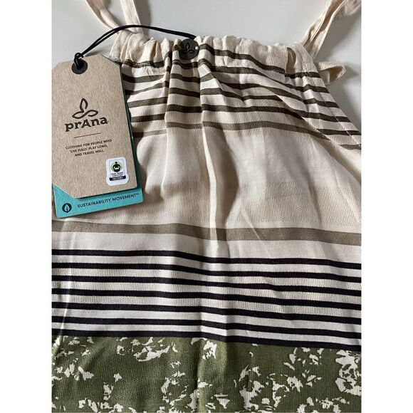 NWT prAna Parisol MIDI Dress Cargo Canopy Womens Sz XS Relaxed Fit 95.00 Retail - Picture 11 of 14